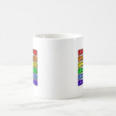 レインボー・ソノグラフ コーヒーマグカップ (中央)