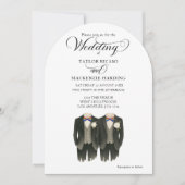 レインボー・タイズゲイ結婚の写真 招待状 (正面)