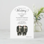 レインボー・タイズゲイ結婚の写真 招待状 (スタンド正面)