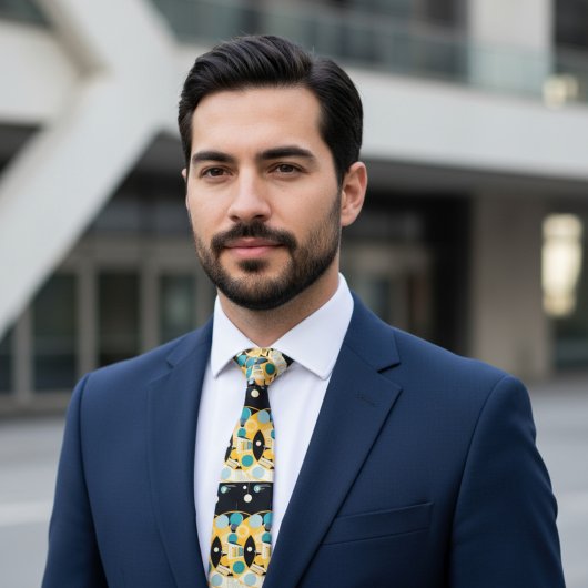 レインボー ツイスト タイ