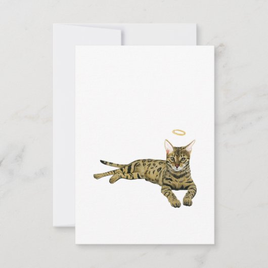 レインボー・ドッグ・シンパシー・カード サンキューカード (正面)