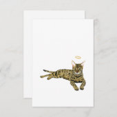 レインボー・ドッグ・シンパシー・カード サンキューカード (正面/裏面)