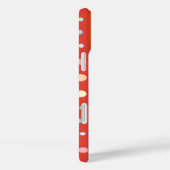 レインボー ドット ストライプ Case-Mate iPhoneケース (裏面 / 右)