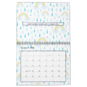 レインボー·ドリームス カレンダー (1月 2026)