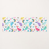 『レインボー・ナーハル・アンダー・ザ・シーガーパーソナライズされたル』 ヨガマット (裏面(横))