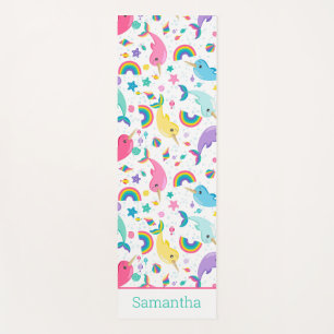 『レインボー・ナーハル・アンダー・ザ・シーガーパーソナライズされたル』 ヨガマット