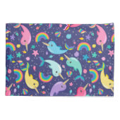 『レインボー・ナーハル・アンダー・ザ・シーガーパーソナライズされたル』 枕カバー (裏面)