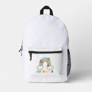 レインボー バックトゥスクール ギフト 先生へのギフト 小学1年生 プリントバックパック