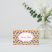 レインボー・ビジネス・カード 名刺 (スタンド正面)