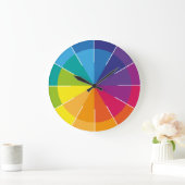 レインボー・ピュアリスト ラージ壁時計 (ホーム)