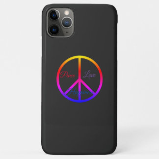 レインボー·ピース·サイン iPhone 11 PRO MAXケース