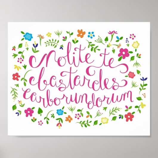 レインボー・フロアーをクソ食らわせるな ポスター (正面)