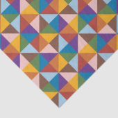 レインボー、ブラウン、ピンク、ブルーのピンホイール 薄葉紙 (詳細)