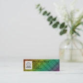 レインボー・プライド スキニー名刺 (スタンド正面)