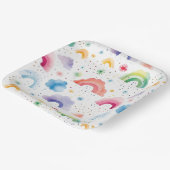 レインボー ペーパープレート (傾斜あり)