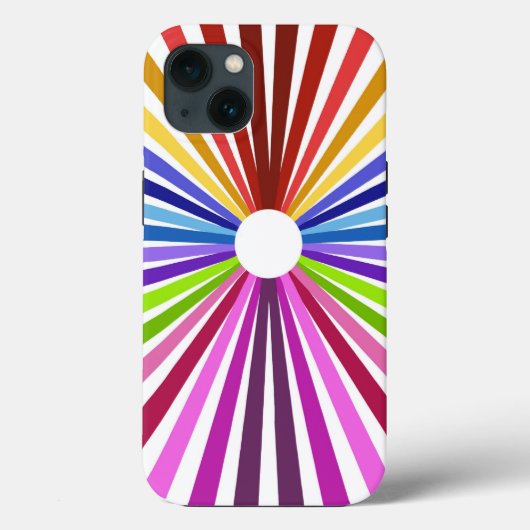 レインボー ホイール Case-Mate iPhoneケース (裏面)
