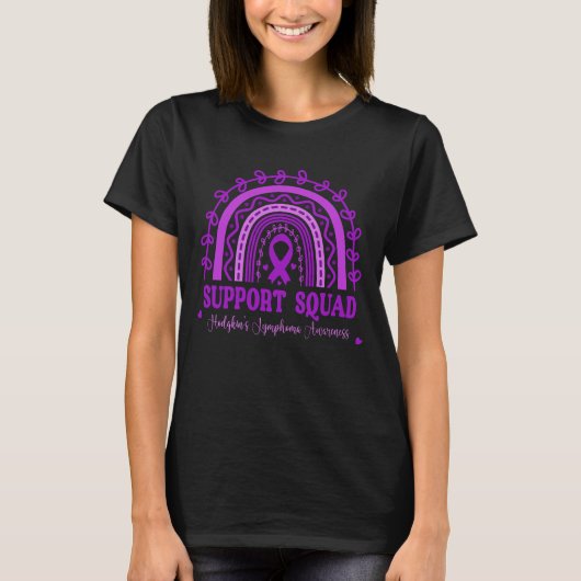 レインボー・ホジキンのリンパ腫対策班 Tシャツ (正面)