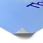 レインボー・ホットエアー・バルーニング・ポスター ポスター (角)