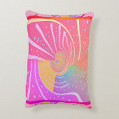 レインボー・ボーテックス・スワール アクセントクッション (裏面(縦))