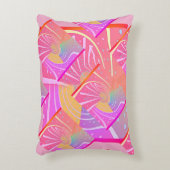 レインボー・ボーテックス・スワール アクセントクッション (正面(垂直))