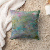 レインボー マルチ カラー クリスタル ロック マーブル クッション (ブランケット)