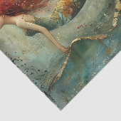 レインボー・マーメイド絵を描のデコパージュ 薄葉紙 (詳細)