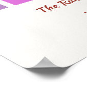 レインボー&モア、色の宇宙49階調 ポスター (角)