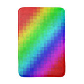 レインボー モザイク タイル パターン, バスマット (正面縦)