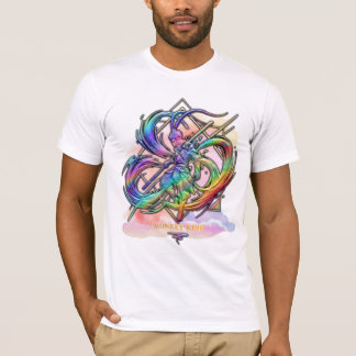 レインボー・モンキーキング・ヘキサクレスト Tシャツ