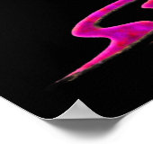 レインボー（ユダヤ教）メノラーポスター ポスター (角)