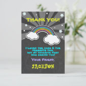 レインボー·ユニコーン感謝ノート 招待状 (スタンド正面)