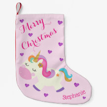 レインボー ユニコーン ギラギラ クリスマス ピンク