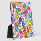 レインボー・ラインストロン フォトプラーク (側面)