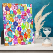 レインボー・ラインストロン フォトプラーク (側面)