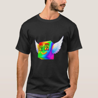 レインボー ラッキーブロック 神話 新秘密 ブレインロット ゴッド Tシャツ