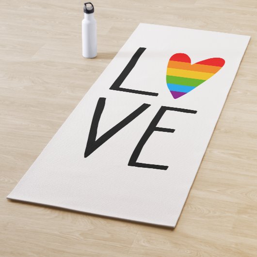 レインボー·ラブ ヨガマット (インサイチュ)