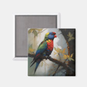 レインボー・ロリケ絵を描エ油 マグネット (正面/裏面)