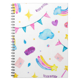 レインボー – 信じイン魔法 ノートブック