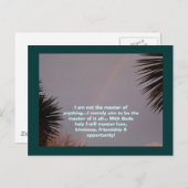 レインボー、私は何のマスターでも…私は… ポストカード (正面/裏面)