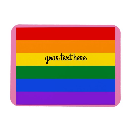 レインボー#1磁石 マグネット (横)