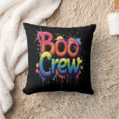 レインボー BOO CREW クッション (ブランケット)