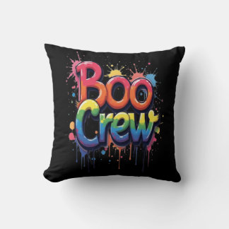 レインボー BOO CREW クッション