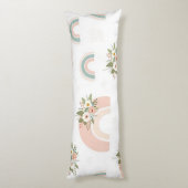 レインボー(&Flowers) ボディピロー (裏面 (縦))