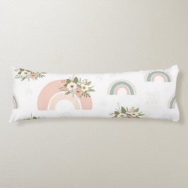 レインボー(&Flowers) ボディピロー