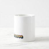 レインボー LGBTQ マグカップ 愛は愛 (中央)