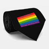 レインボー – Sochi Repetition - Ally or Targe We All ネクタイ (ロール)