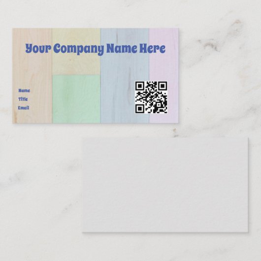 レインボーA名刺 名刺 (正面/裏面)