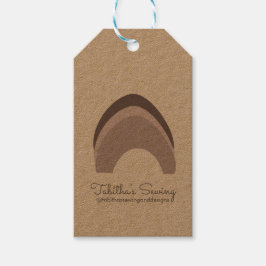 レインボーBブティックアパレルサイズプライスつるラベル ギフトタグ