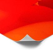 レインボーcoのジャンプルの明るい抽象芸術の背景 ポスター (角)