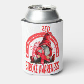 レインボーI衣服レッドストローク認識度格言 缶クーラー (缶裏面)